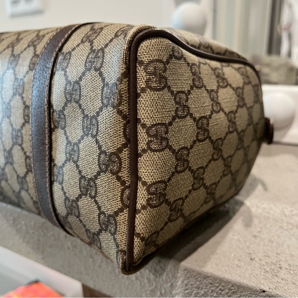 Vintage GUCCI Sherry Line Boston Bag - Picture 8 of 10